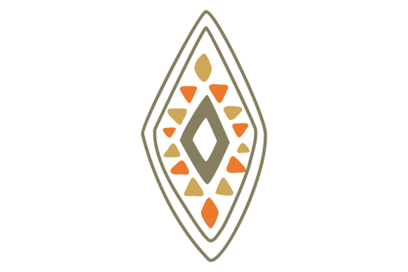 Decorative African Geometric Line Elements: Graphics & Illustrations