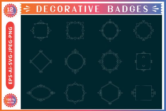 Decorative Badges Collection
