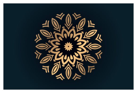 Decorative Mandala Background Graphics