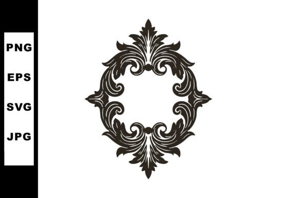 Decorative Vintage Ornamental Frame Graphics & Illustrations