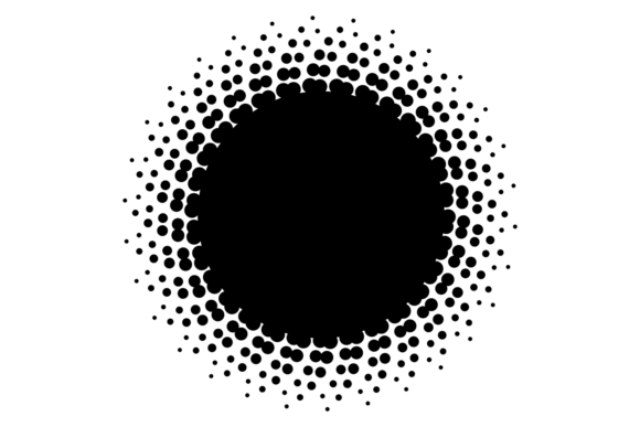 Dot Radial Pattern
