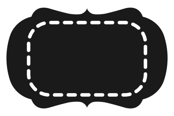 Empty Black Patch: A Versatile Graphic Asset for Modern Branding