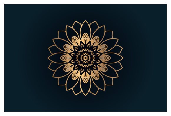 Luxury Mandala Graphics for Editorial Design
