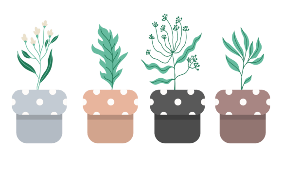Plant Pot Decorative Design
